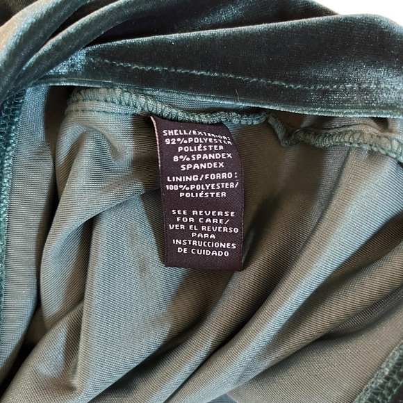 MSK NWT - Women’s Velvet Rhinestone Jeweled MIDI Dress Sz. SM/MD - Picture 7 of 7